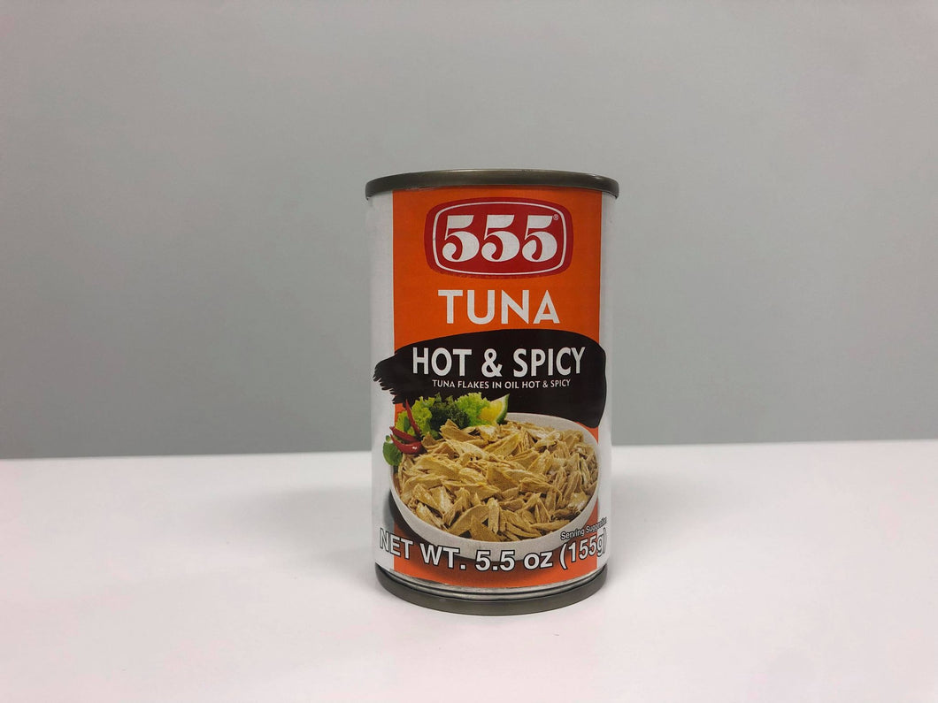 555 Hot & Spicy Tuna Flakes 5.5oz